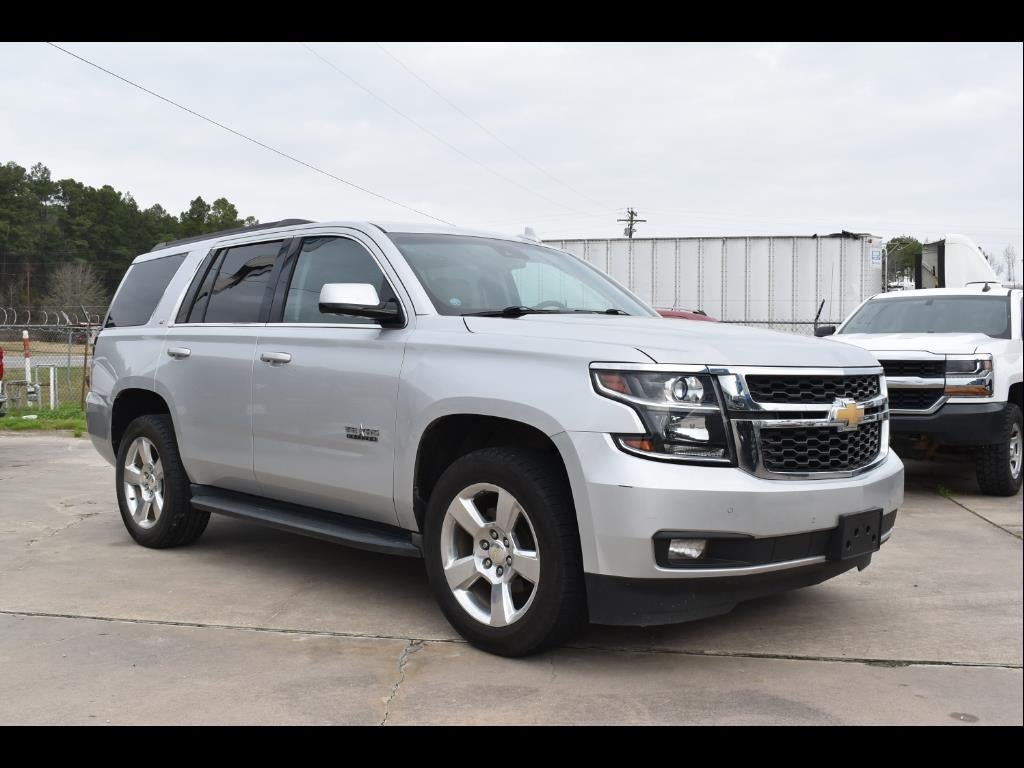 2016 Chevrolet Tahoe LT in Silver Ice Metallic — front three-quarter view