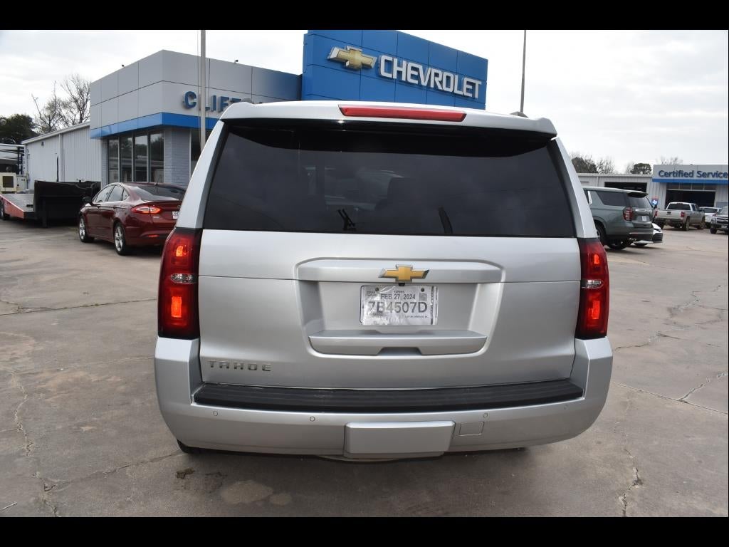 2016 Chevrolet Tahoe — rear three-quarter view
